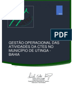 Planejamento Operacional - Utinga Bahia