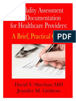 Suicidality Assessment and Documentation For Healthcare Providers