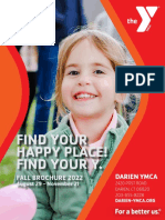 Darien YMCA Fall 2022 Brochure