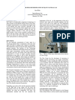 Devices For Field Determination of H O in Natural Gas