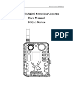 Infrared Digital Scouting Camera User Manual BG710 Series