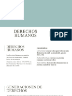 Derechos Humanos y Generaciones