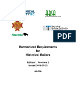 Ab 534 Harmonized Requirements for Historical Boilers