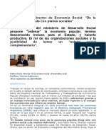 Chena, Pablo (Septiembre 2021) Nota Periodísitico Desarrollo Local y Economí Social