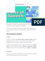 Krammer, L. (2021) Grammar: Parts of Speech. Grammarly Blog. (Last Access: 30/3/2022