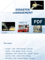 Disaster Management - V