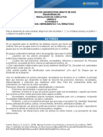 Resolucion de Un Conflicto Ara Trabajo