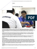 Cascavel Contrata Mestre Internacional Para Jogar Xadrez - Xadrez - Jogos Abertos Do Paraná