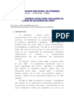 Control de Drenaje Acido para Los Planes de Cierre en Las Minas Del Per PDF
