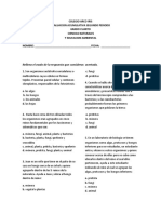 Evaluacion A. Ciencias