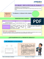 I EXPERIENCIA DE APRENDIZAJE - ACT 3 - 3° y 4° GRADO - SEM 4 y 5