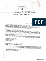 RIZAL CHAPTER 2- 19TH CENTURY PHILIPPINES AS RIZAL'S CONTEXT