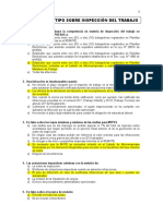 INSPECCION DEL TRABAJO - MARTES 16.10.2018