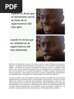 Darwinismo Social, Meme