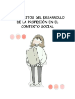 LOS ÁMBITOS DEL DESARROLLO DE LA PROFESIÓN EN EL CONTEXTO SOCIAL. IGESabatino.