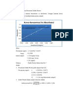 Jawaban Pertanyaan Penentuan Kadar Protein