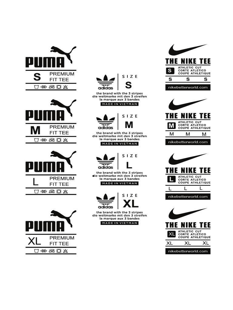 Nike Puma Adidas | PDF