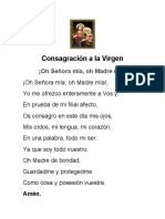 Consagración A La Virgen