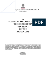 2019 ASME Section I Synopsis