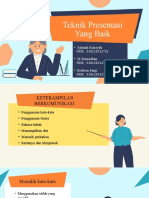 Teknik Presentasi Yang Baik