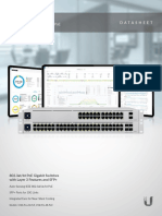 Datasheet: 802.3At/Bt Poe Gigabit Switches With Layer 3 Features and SFP+