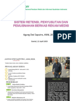 SISTEM RETENSI, PENYUSUTAN & PEMUSNAHAN-Agung