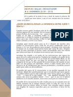 40-4 Balak - ¿Quién Quiere Eliminar La Diferencia Entre Judío y Gentil - Dr. Ketriel Blad