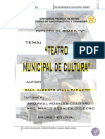 Teatro Cultura Oruro