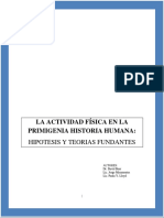 La Actividad Fisica en La Primigenia Historia Humana