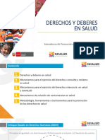 Tema 1. Derechos y Deberes en Salud