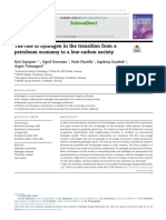 3 The Role of Hydrogen in The Transition From A Petroleum Economy