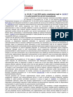 Ordonanta Urgenta 66 - 2022 Pentru Completarea Legii Nr. 16 - 2017 Privind Detaşarea Salariaţilor În Cadrul Prestării de Servicii Transnaţionale