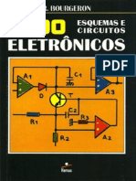 Resumo 1300 Esquemas Circuitos Eletronicos R Bourgeron