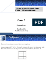 Metodologia de Solucion de Problemas (Algortimia)