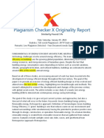 Plagiarism Checker X Originality Report: Similarity Found: 5%