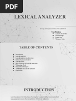 Lexical Analyzer: Design and Implementation With LEX Tool