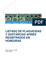 Plaguicidas Honduras