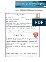 FICHA DE C.T 5to SENTID. PERCEPCIÓN