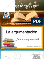 La Argumentación