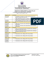 Work Immersion Implementation Plan: Humanities and Social Sciences (HUMSS)