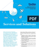 TSDSI Study Group - Services & Solutions Brochure