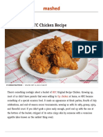 Easy Copycat KFC Chicken Recipe: Halal Meat Online