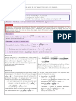 Comment Montrer Qu'une Fonction Est Continue en Un Point ?