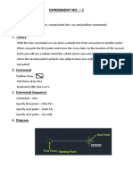 Experiment No. - 1: Aim: - The Line Command