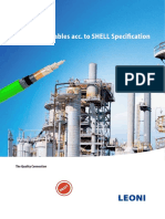 Onshore Cables Acc. To SHELL Specification