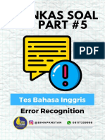 Latihan Soal TBI Error Recognition Part 5