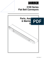 3100 Series Flat Belt Conveyors: 851-157 Rev. F
