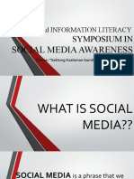 MEDIA and INFORMATION LITERACY