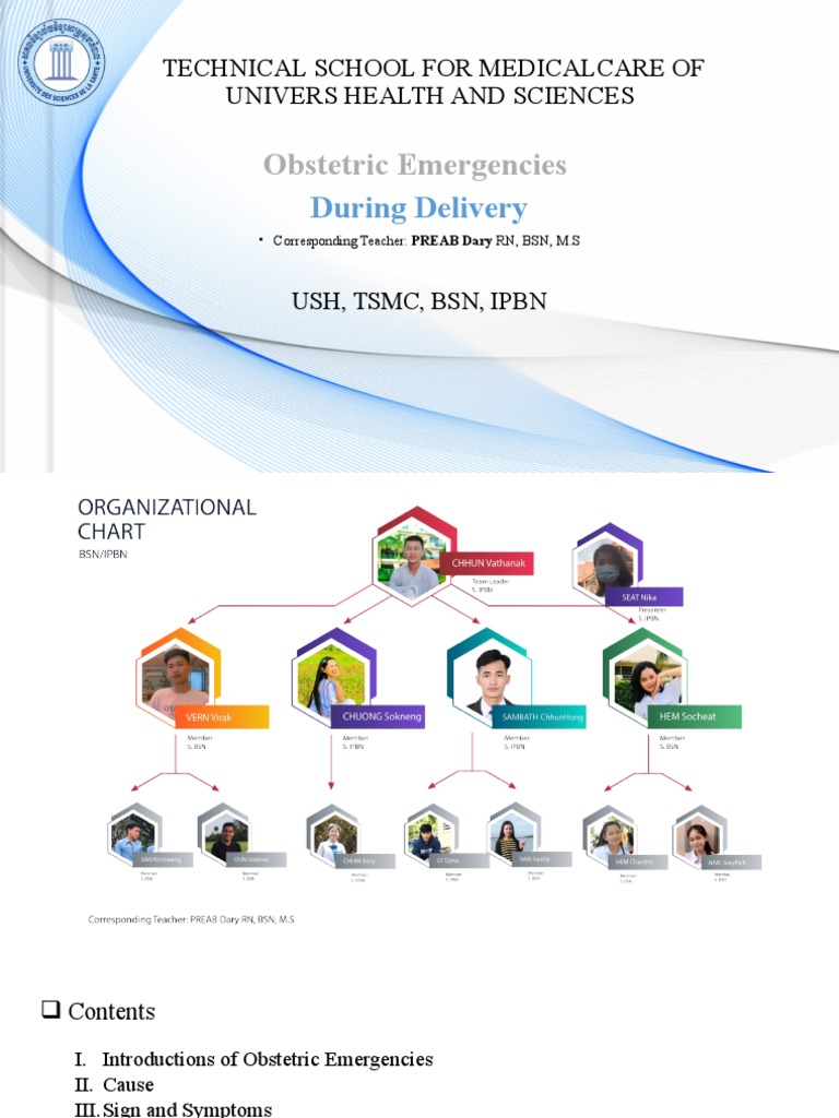 Obstetric Emergencies During Delivery Guide | PDF | Childbirth | Uterus