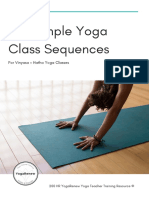 YogaRenew 50 Class Sequences